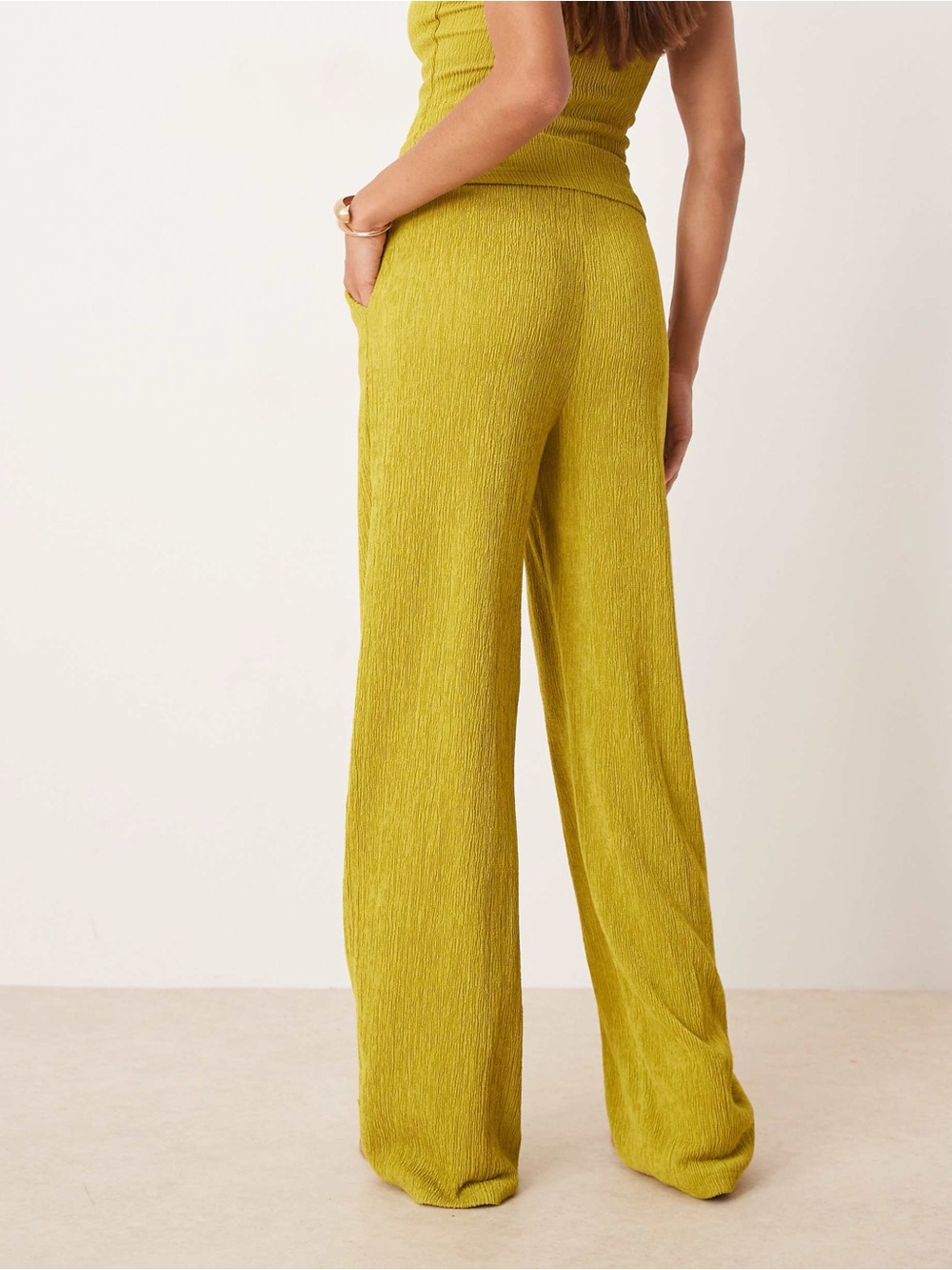 ASOS Luxe Beach Wide-Leg Set